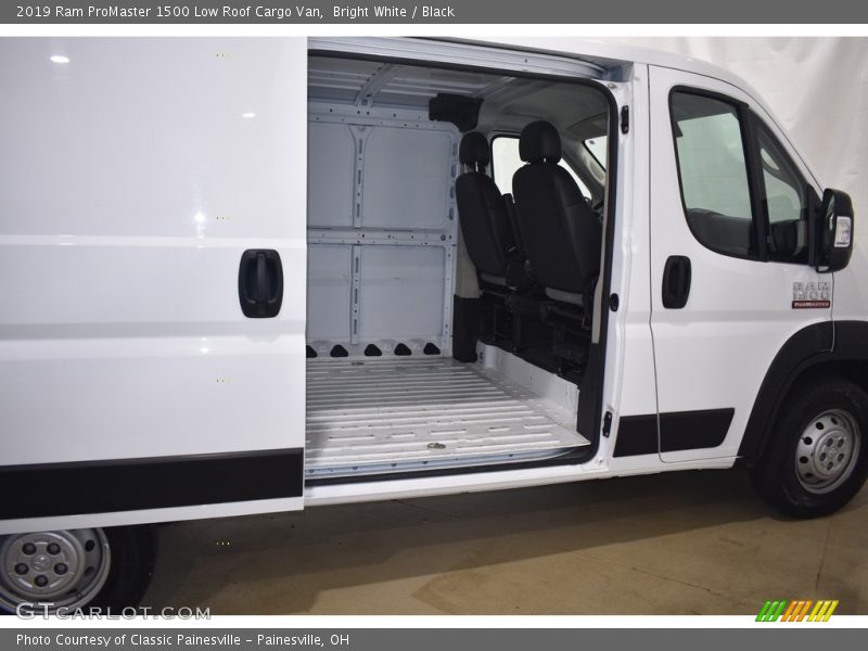 Bright White / Black 2019 Ram ProMaster 1500 Low Roof Cargo Van