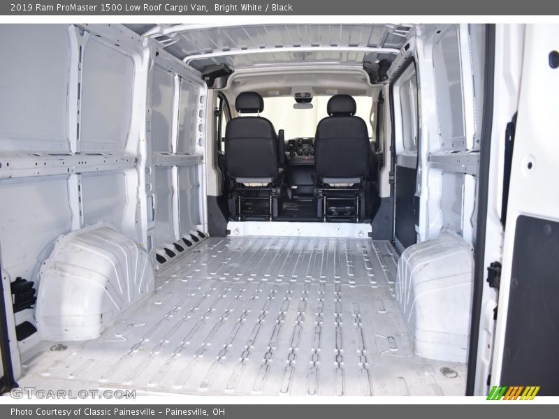 Bright White / Black 2019 Ram ProMaster 1500 Low Roof Cargo Van