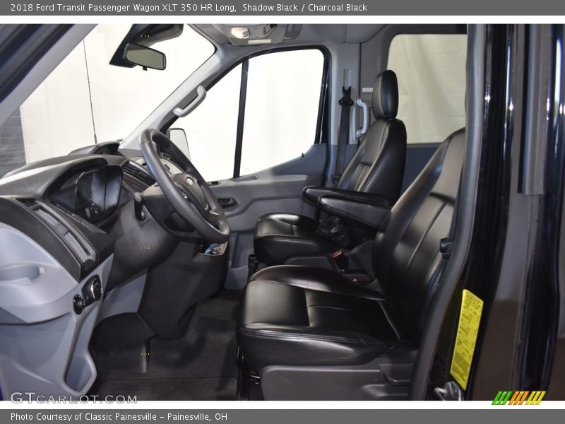 Shadow Black / Charcoal Black 2018 Ford Transit Passenger Wagon XLT 350 HR Long