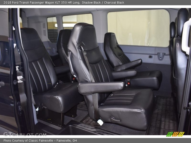 Shadow Black / Charcoal Black 2018 Ford Transit Passenger Wagon XLT 350 HR Long