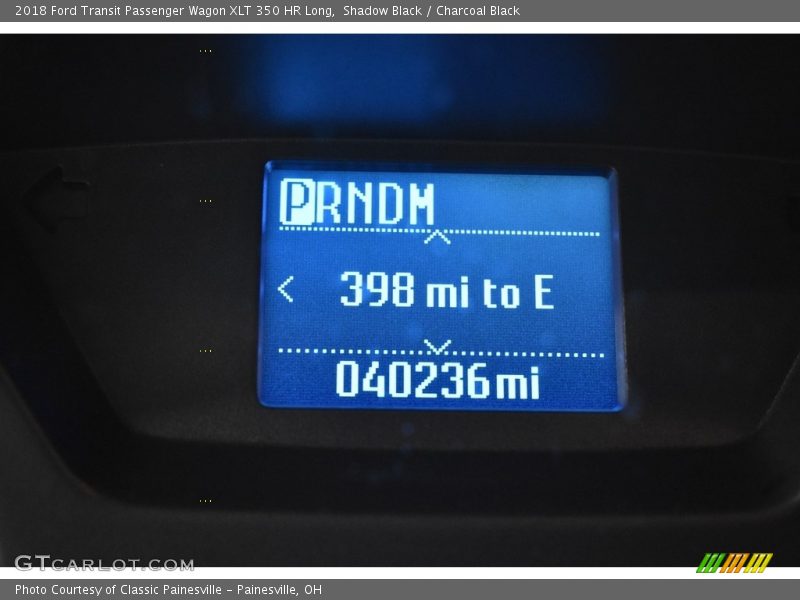Shadow Black / Charcoal Black 2018 Ford Transit Passenger Wagon XLT 350 HR Long