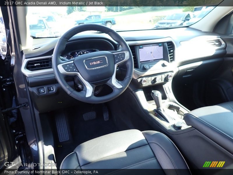 Iridium Metallic / Jet Black 2017 GMC Acadia Denali AWD