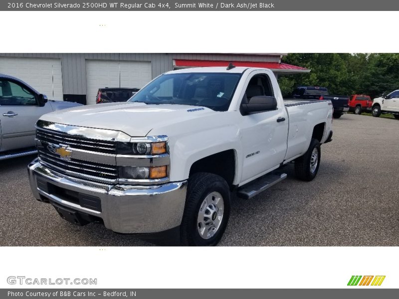  2016 Silverado 2500HD WT Regular Cab 4x4 Summit White