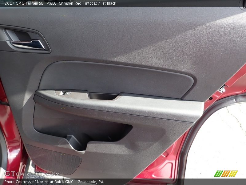 Crimson Red Tintcoat / Jet Black 2017 GMC Terrain SLT AWD
