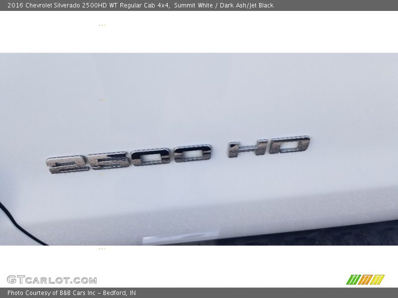  2016 Silverado 2500HD WT Regular Cab 4x4 Logo