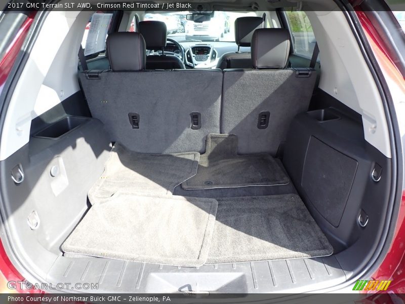 Crimson Red Tintcoat / Jet Black 2017 GMC Terrain SLT AWD