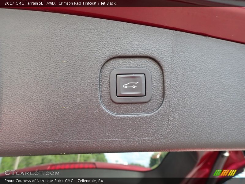 Crimson Red Tintcoat / Jet Black 2017 GMC Terrain SLT AWD