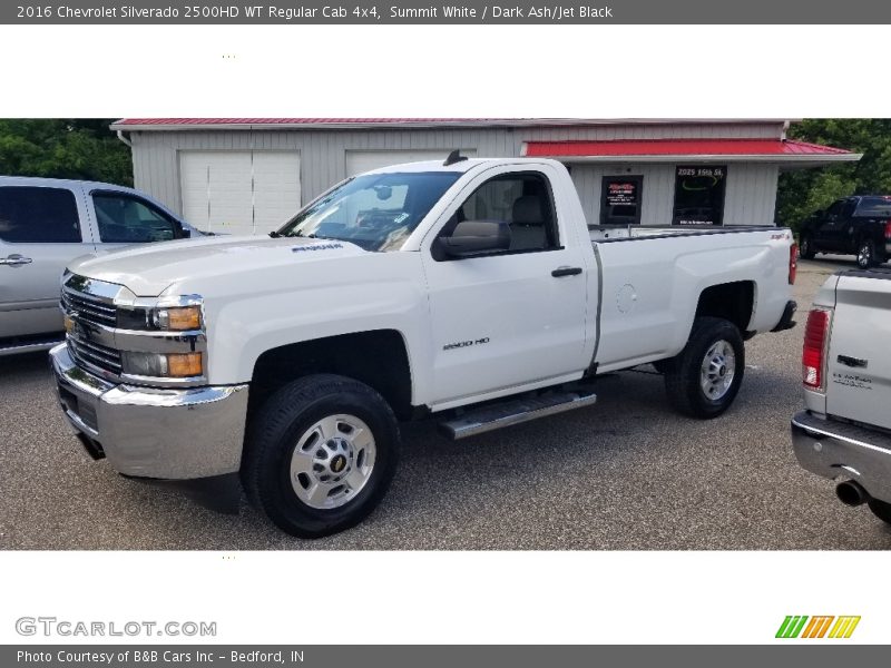  2016 Silverado 2500HD WT Regular Cab 4x4 Summit White