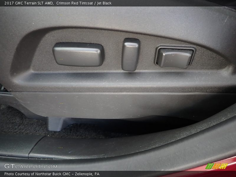 Crimson Red Tintcoat / Jet Black 2017 GMC Terrain SLT AWD