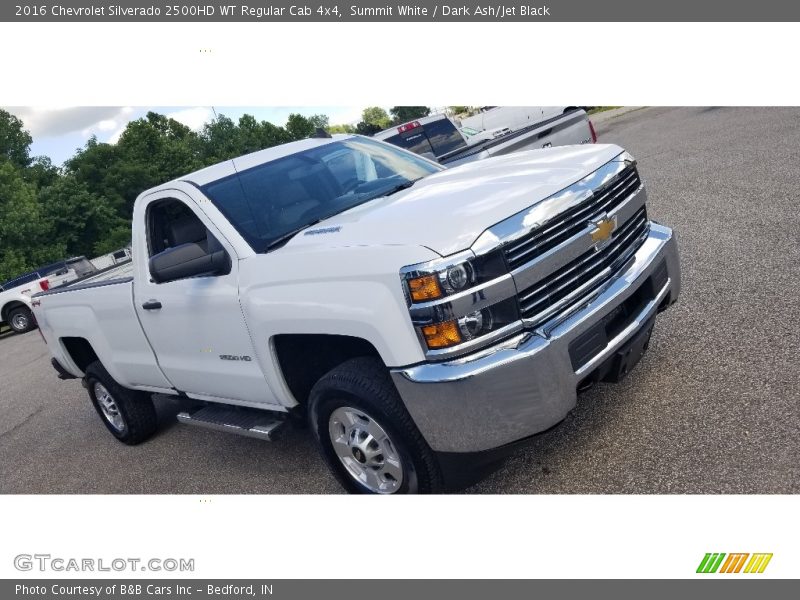  2016 Silverado 2500HD WT Regular Cab 4x4 Summit White