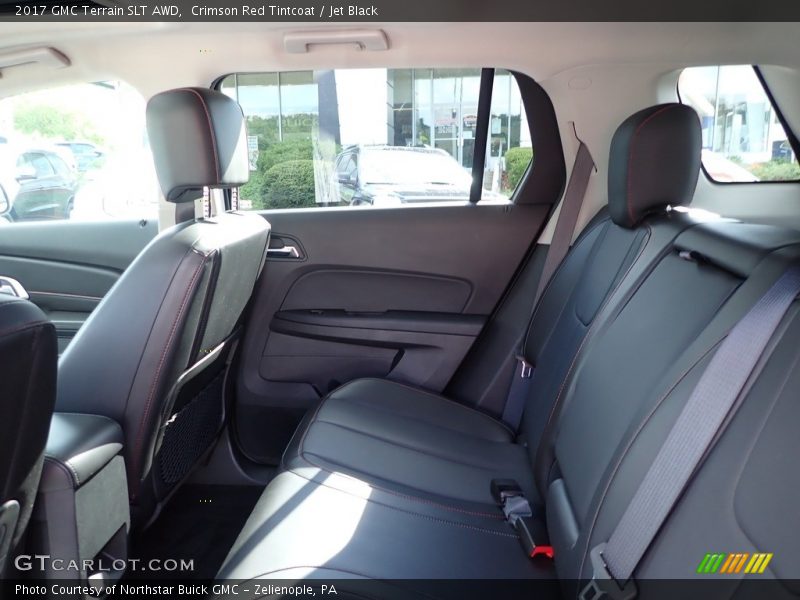 Crimson Red Tintcoat / Jet Black 2017 GMC Terrain SLT AWD