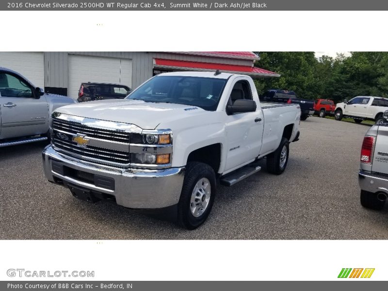  2016 Silverado 2500HD WT Regular Cab 4x4 Summit White