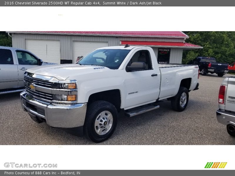  2016 Silverado 2500HD WT Regular Cab 4x4 Summit White