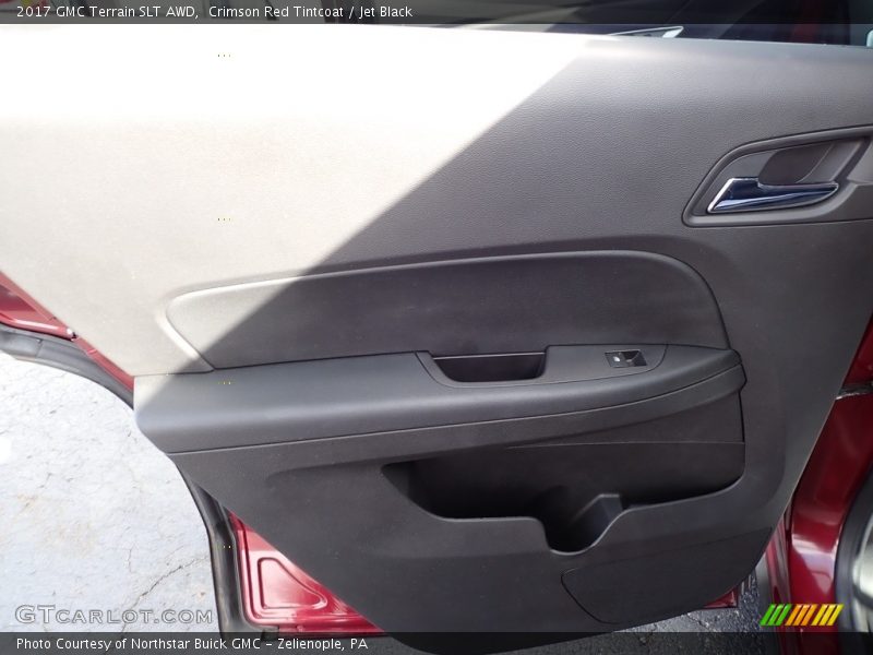 Crimson Red Tintcoat / Jet Black 2017 GMC Terrain SLT AWD