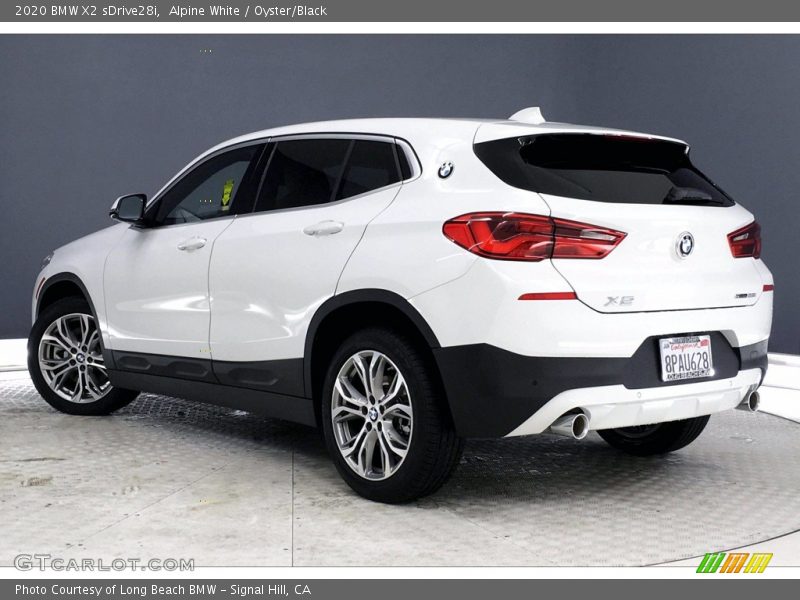 Alpine White / Oyster/Black 2020 BMW X2 sDrive28i
