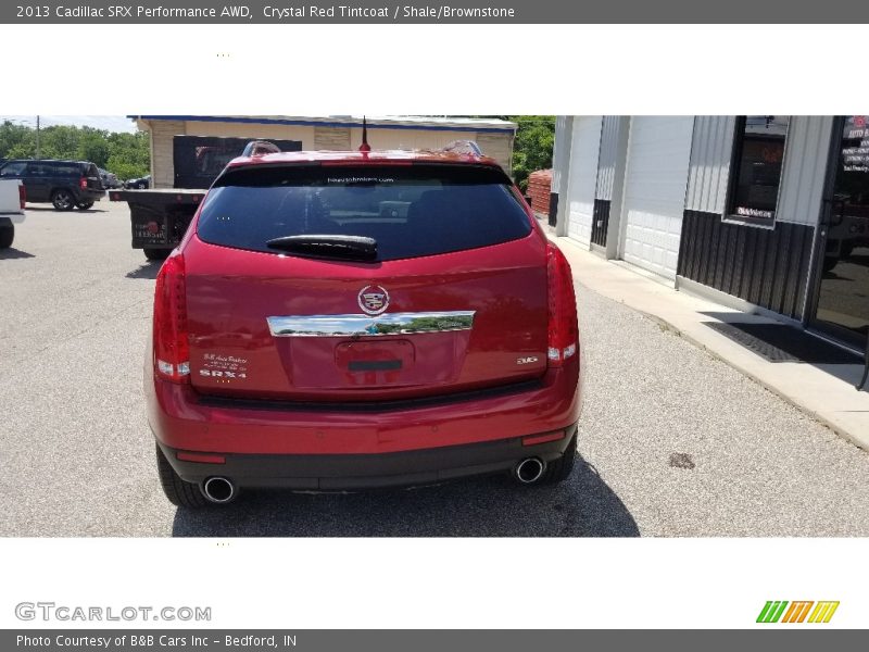 Crystal Red Tintcoat / Shale/Brownstone 2013 Cadillac SRX Performance AWD