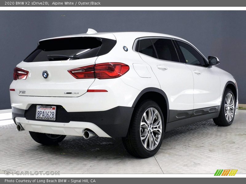Alpine White / Oyster/Black 2020 BMW X2 sDrive28i