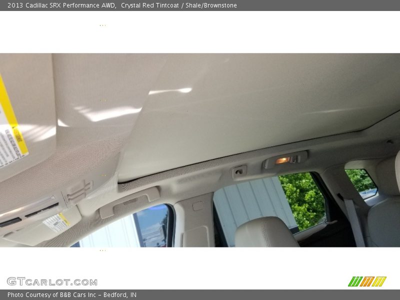 Crystal Red Tintcoat / Shale/Brownstone 2013 Cadillac SRX Performance AWD