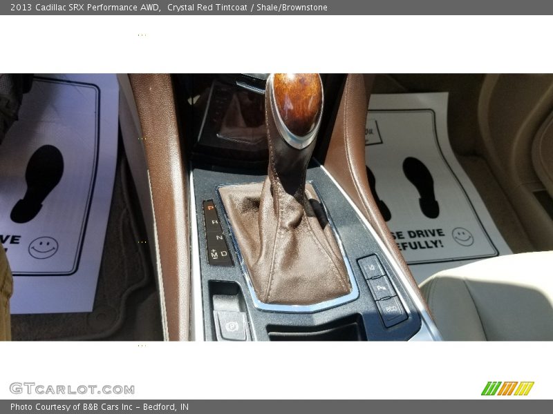 Crystal Red Tintcoat / Shale/Brownstone 2013 Cadillac SRX Performance AWD