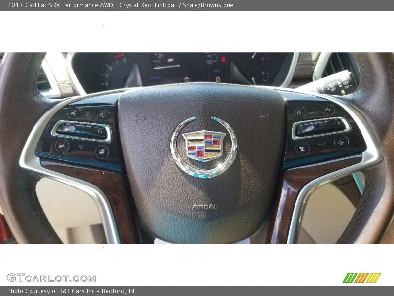 Crystal Red Tintcoat / Shale/Brownstone 2013 Cadillac SRX Performance AWD
