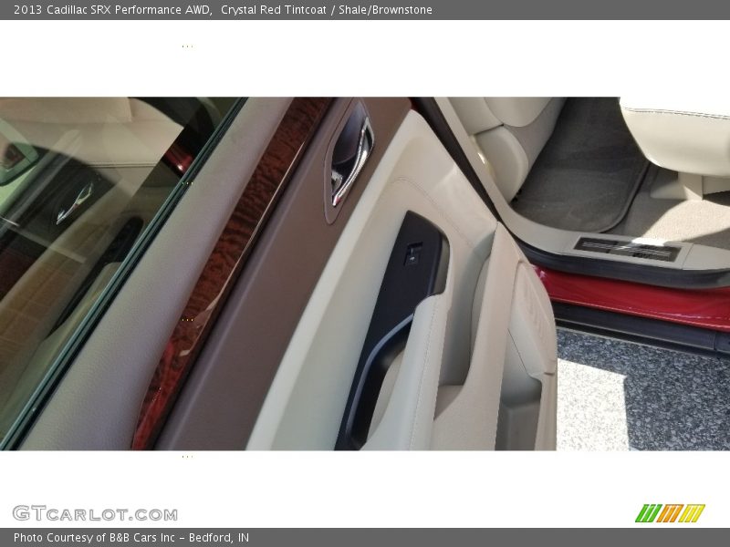 Crystal Red Tintcoat / Shale/Brownstone 2013 Cadillac SRX Performance AWD
