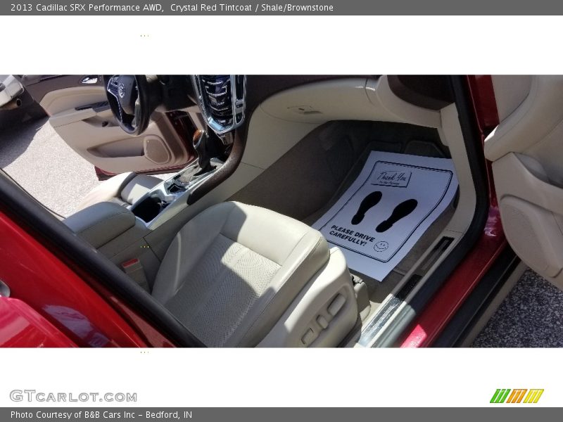 Crystal Red Tintcoat / Shale/Brownstone 2013 Cadillac SRX Performance AWD