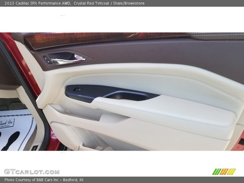 Crystal Red Tintcoat / Shale/Brownstone 2013 Cadillac SRX Performance AWD