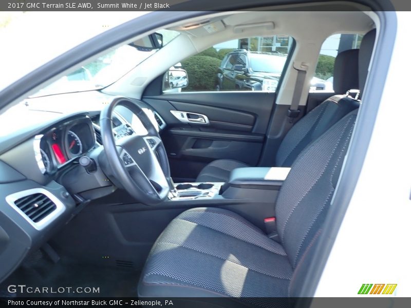 Summit White / Jet Black 2017 GMC Terrain SLE AWD