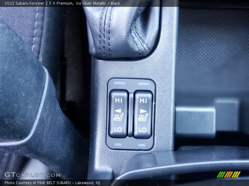Ice Silver Metallic / Black 2012 Subaru Forester 2.5 X Premium