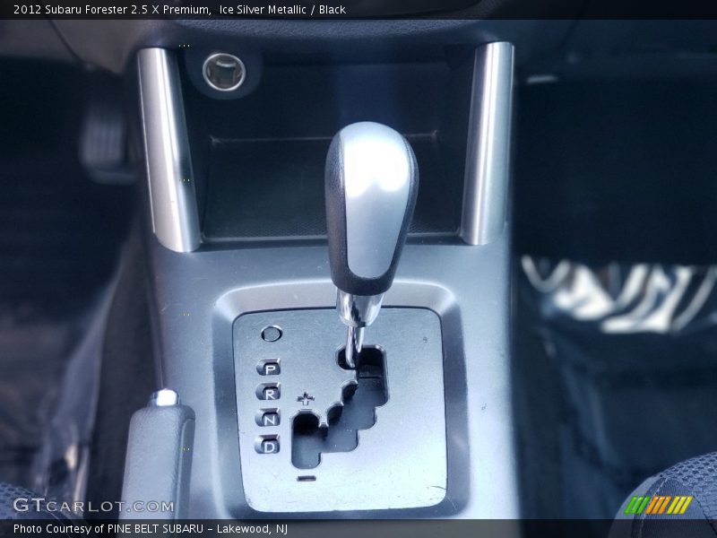 Ice Silver Metallic / Black 2012 Subaru Forester 2.5 X Premium
