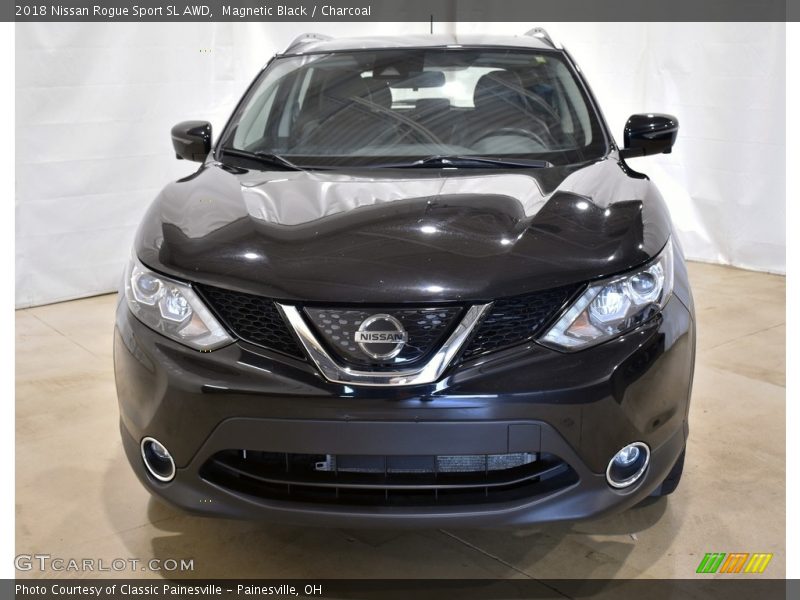 Magnetic Black / Charcoal 2018 Nissan Rogue Sport SL AWD