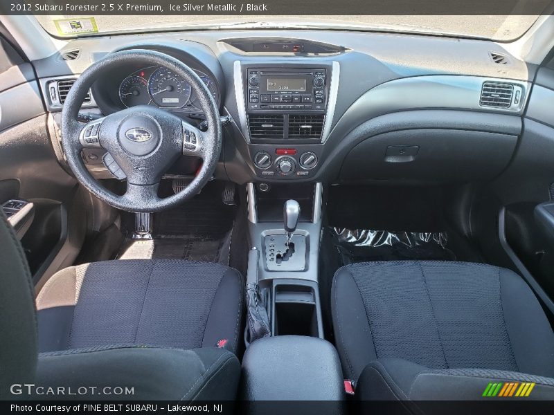 Ice Silver Metallic / Black 2012 Subaru Forester 2.5 X Premium
