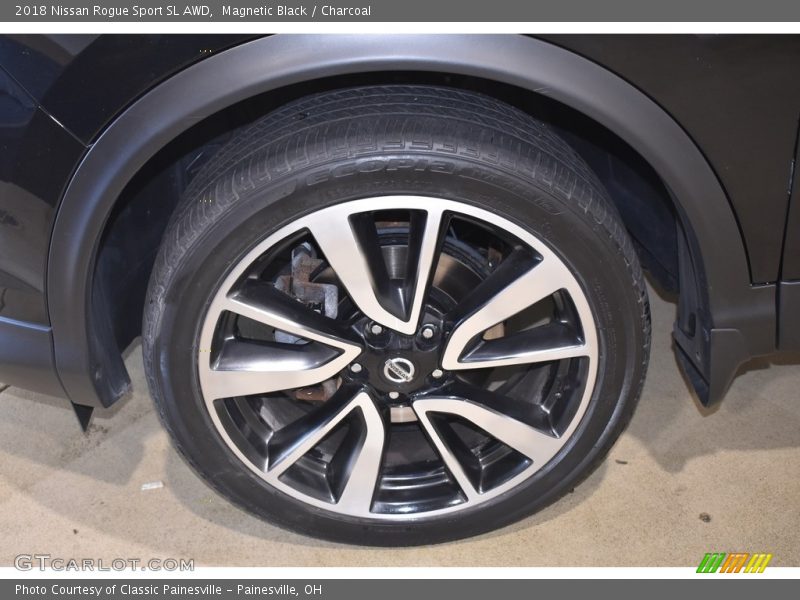 Magnetic Black / Charcoal 2018 Nissan Rogue Sport SL AWD