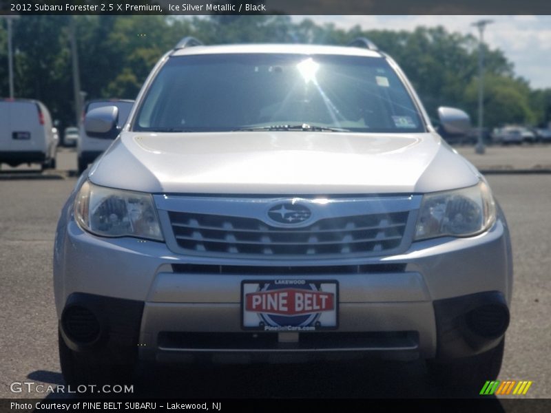 Ice Silver Metallic / Black 2012 Subaru Forester 2.5 X Premium