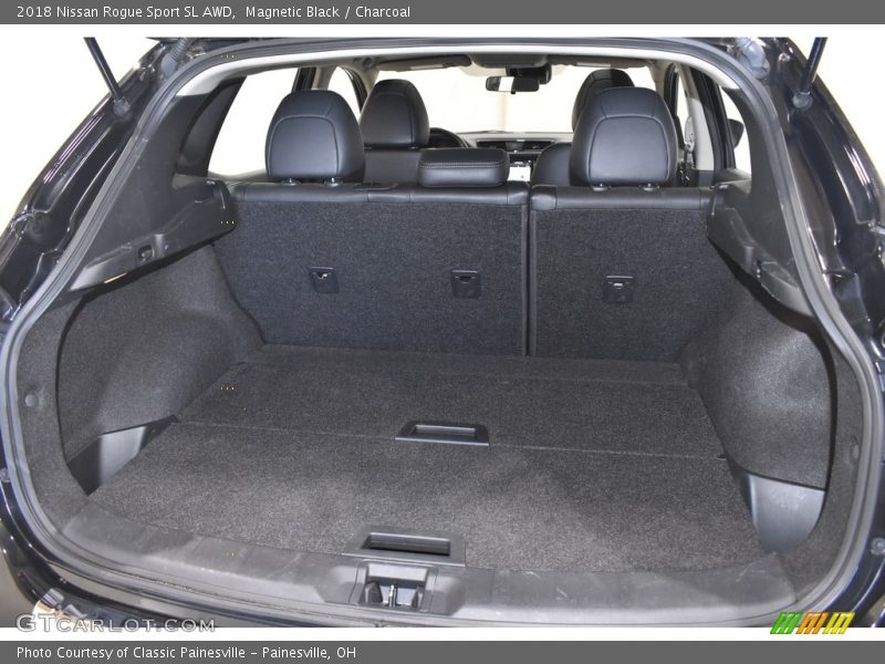 Magnetic Black / Charcoal 2018 Nissan Rogue Sport SL AWD