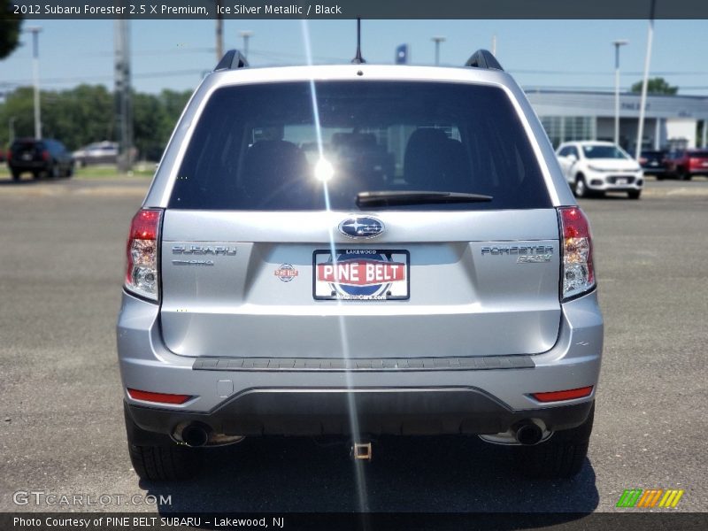 Ice Silver Metallic / Black 2012 Subaru Forester 2.5 X Premium