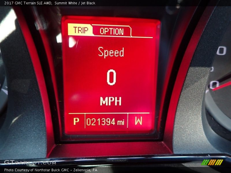 Summit White / Jet Black 2017 GMC Terrain SLE AWD