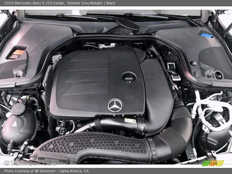 Selenite Grey Metallic / Black 2020 Mercedes-Benz E 350 Sedan