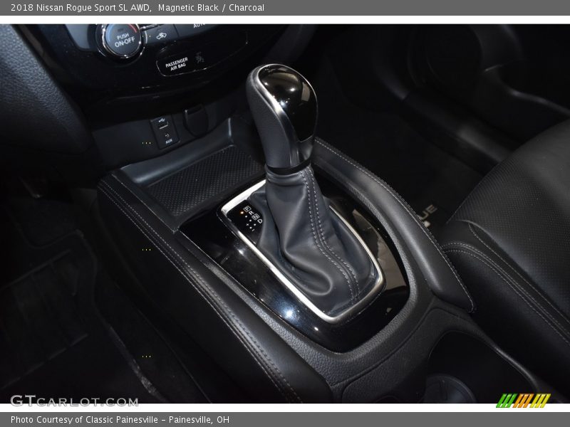 Magnetic Black / Charcoal 2018 Nissan Rogue Sport SL AWD