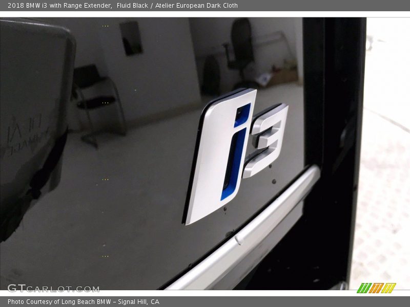 Fluid Black / Atelier European Dark Cloth 2018 BMW i3 with Range Extender