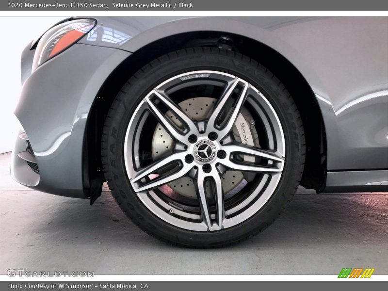 Selenite Grey Metallic / Black 2020 Mercedes-Benz E 350 Sedan