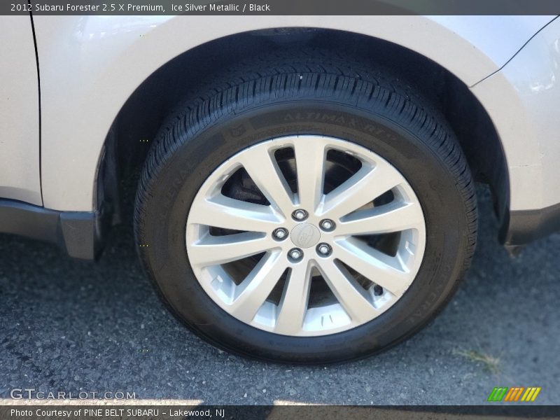 Ice Silver Metallic / Black 2012 Subaru Forester 2.5 X Premium