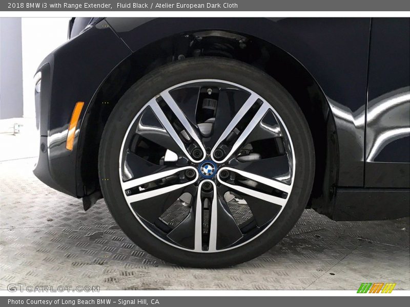 Fluid Black / Atelier European Dark Cloth 2018 BMW i3 with Range Extender