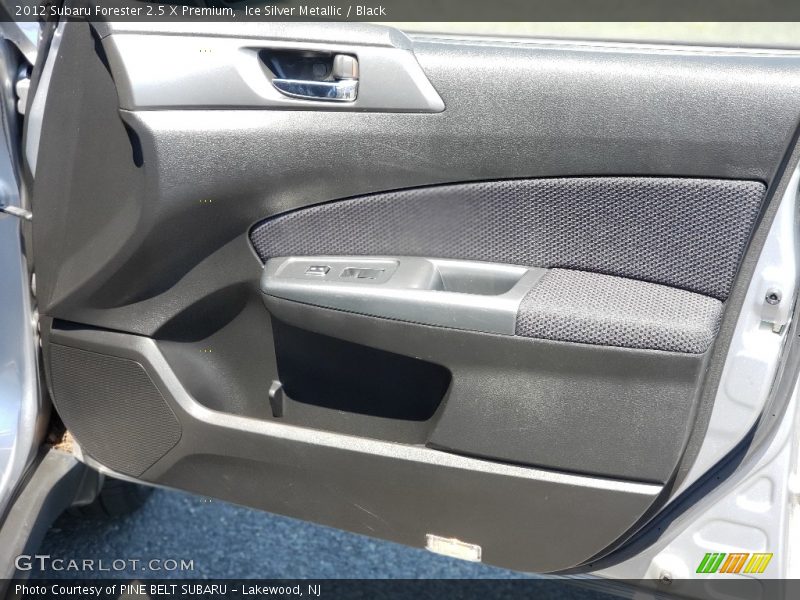 Ice Silver Metallic / Black 2012 Subaru Forester 2.5 X Premium