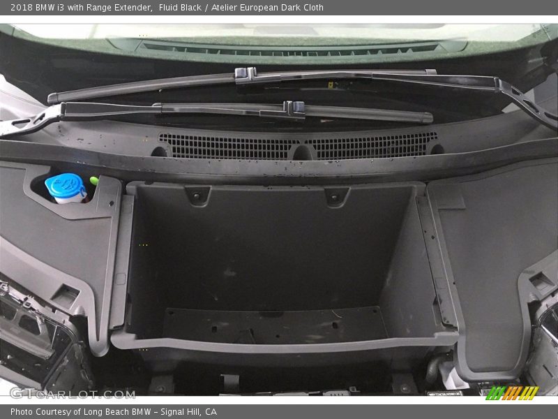 Fluid Black / Atelier European Dark Cloth 2018 BMW i3 with Range Extender