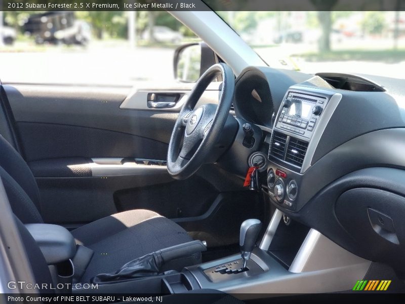 Ice Silver Metallic / Black 2012 Subaru Forester 2.5 X Premium
