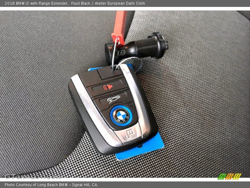 Fluid Black / Atelier European Dark Cloth 2018 BMW i3 with Range Extender