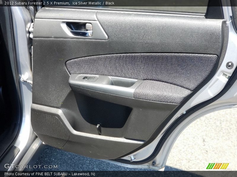 Ice Silver Metallic / Black 2012 Subaru Forester 2.5 X Premium