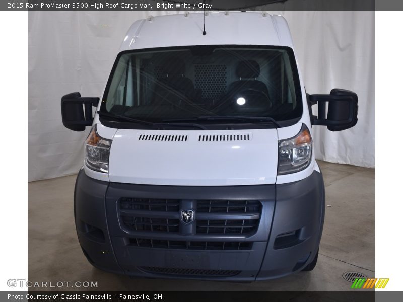 Bright White / Gray 2015 Ram ProMaster 3500 High Roof Cargo Van