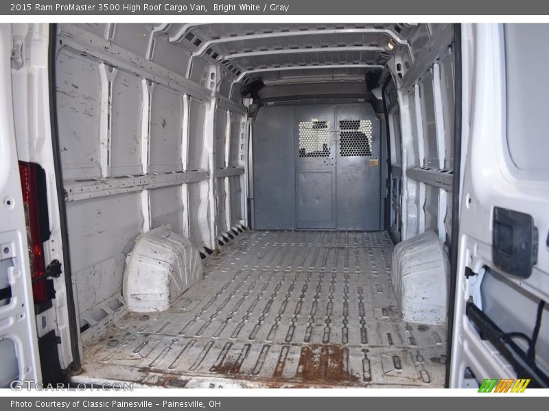 Bright White / Gray 2015 Ram ProMaster 3500 High Roof Cargo Van